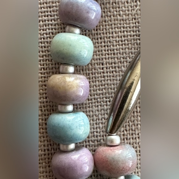 20 inch Yan Yuan Agate bead Necklace NWOT - Picture 10 of 11